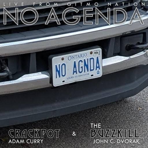 No Agenda - Ontario Canada Plate by Bill Walsh (Sir Saturday)