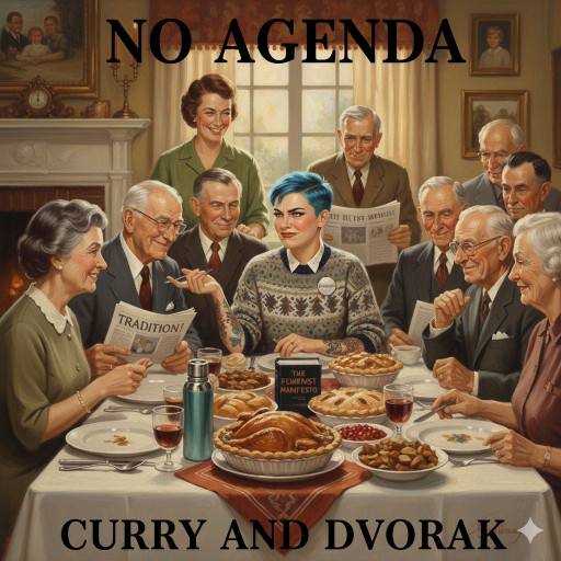 Norman Rockwell modern thanksgiving by CoachJoe