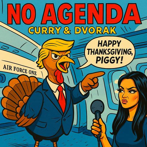 HappyThanksgiving, Piggy! by Darren O'Neill