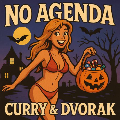 Trick or Treating in a Bikini by Jeffrey Rea