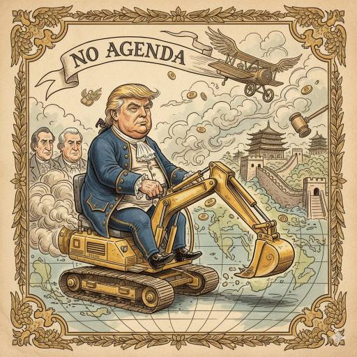 Trump Tariff Excavator by Mitchellosu