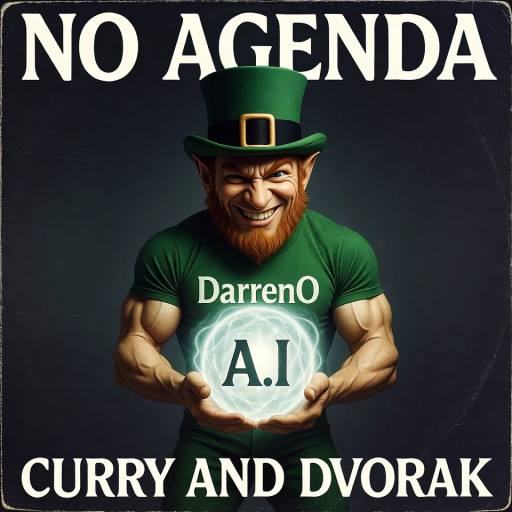 Darren, the master of AI, by @CSB@poa.st as tribute to @Darren@planetrage.social , kurwa by Comic Strip Blogger