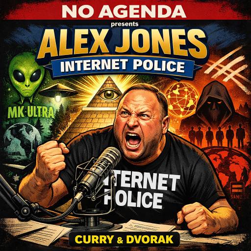 Alex Jones Internet Police by Darren O'Neill