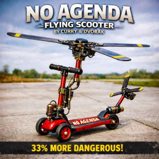 Flying Scooter by Darren O'Neill