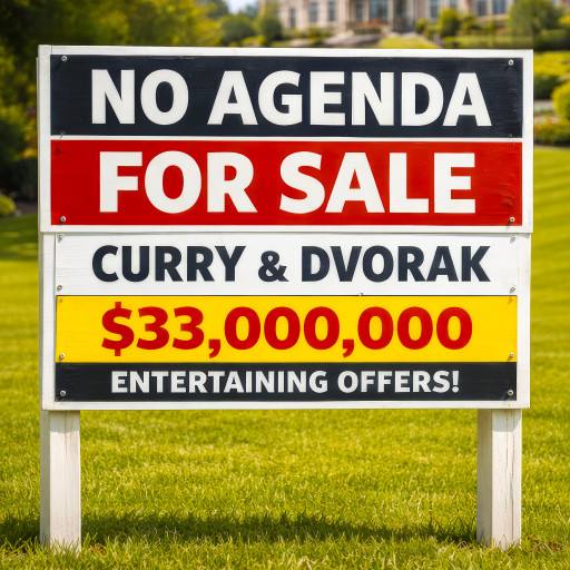 No Agenda For Sale by Darren O'Neill