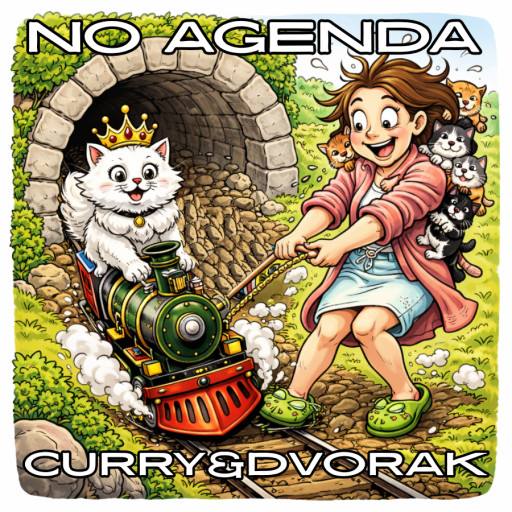 Crazy Cat Lady Pulling Train by Blue_Acorn