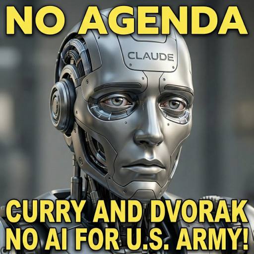 Anthropic says no by Comic Strip Blogger